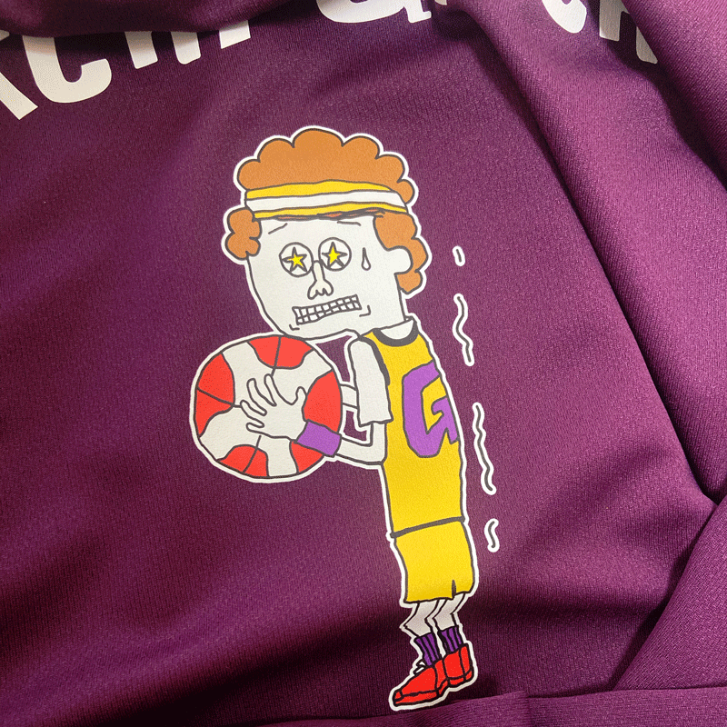 ドライロンT「GACHI GACHI BOY」Play for Basketball 長袖(ガチガチボーイ バスケットボール)