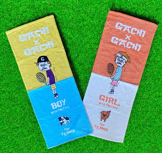 フェイスタオル「GACHI GACHI BOY＆GIRL play for TENNIS」  タオル