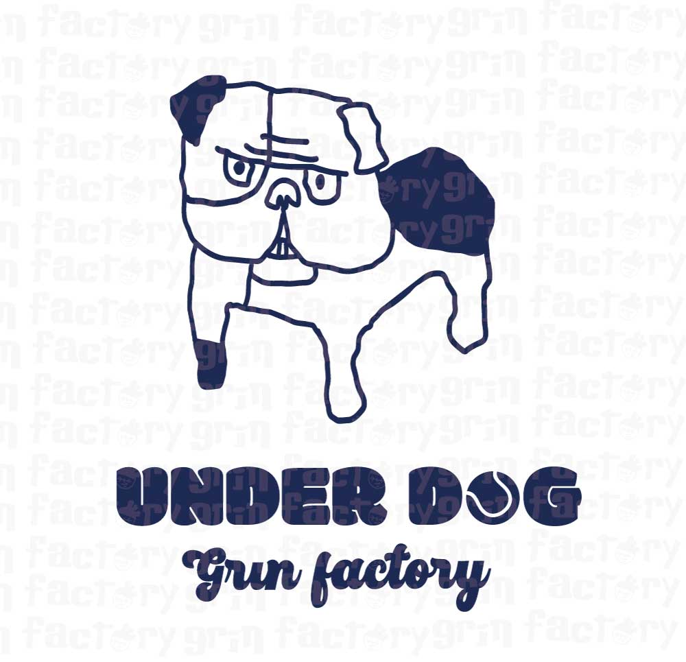 ナイロンハーフパンツ「Under Dog （Gakuburudog）」テニス　練習　移動着　パンツ