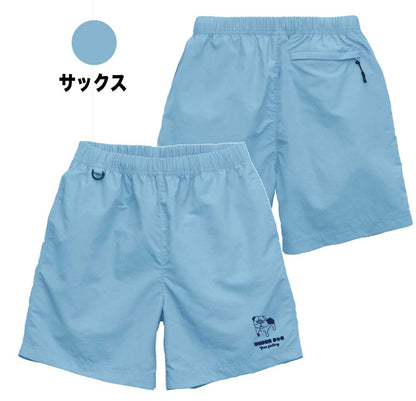ナイロンハーフパンツ「Under Dog （Gakuburudog）」テニス　練習　移動着　パンツ
