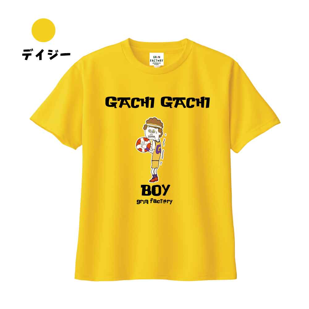 ドライT「GACHI GACHI BOY」Play for Basketball　半袖
