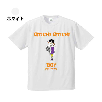 ドライT「GACHI GACHI BOY」Play for TENNS　半袖（ガチガチボーイ　テニス）