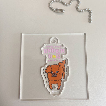 Acrylic Keychain "Gachi Gachi Boy Basketball" 5.3cm GACHIGACHIBOY Series 