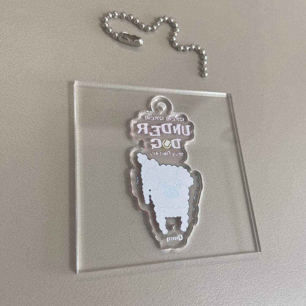 Acrylic Keychain "Gachi Gachi Boy Basketball" 5.3cm GACHIGACHIBOY Series 