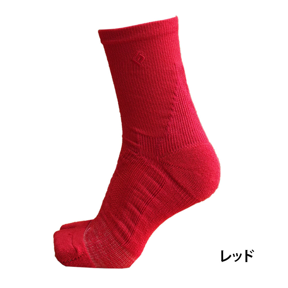 【入荷次第出荷】鍛えつつ守るタビソックスPLUS ロングソックス 足袋型 日本製