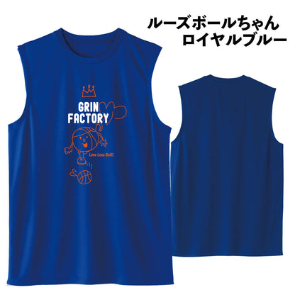 Basketball Saying Sleeveless Shirt "FLEXIBLE IDEAS" (Type B) Moisture-wicking, quick-drying, 100% polyester